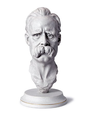 Friedrich Nietzsche | Escultura | Busto | Filósofo Alemão | decoração, busto, presente, filosofia, arte original | Escultor André Waiga