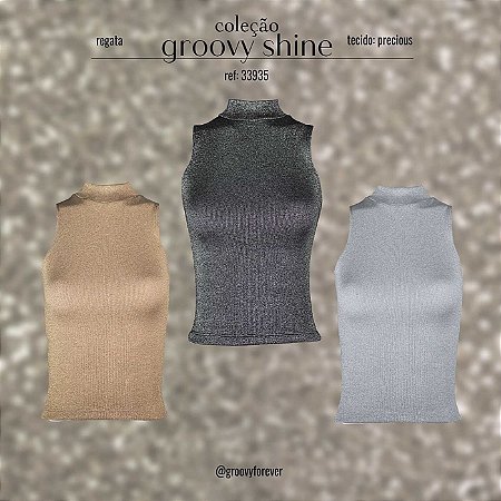 Blusa Regata Precious Gola Alta