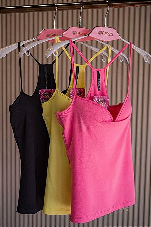 Blusa Regata Vis Up Light com Bojo