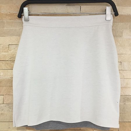 Saia Shorts Zíper Lateral