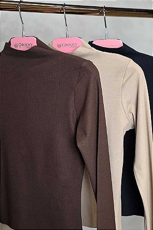 Blusa Manga Longa Stella Maris