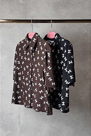Camisa Cropped Stella Maris Estampa Digital