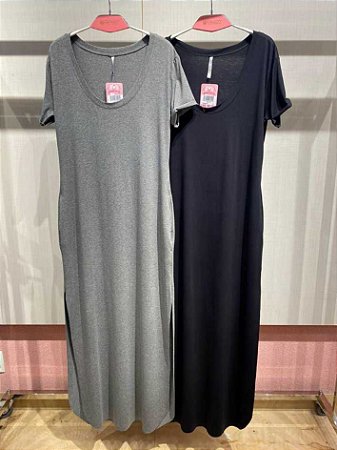Vestido Longo Basic Heavy