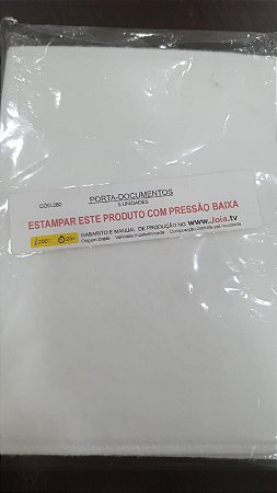 Porta documentos pet c/5un