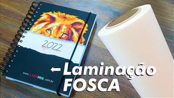 LaminaÇÃo Fosca Bopp 23 Micras Lion Mix Papéis Para Impressão Digital 3571