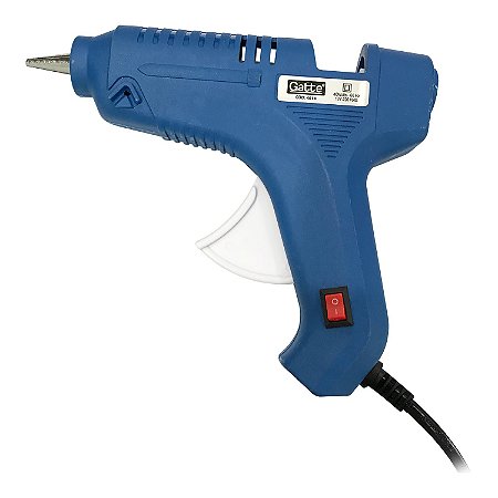 Pistola p/ Cola Quente Grande Profissional Azul 40W