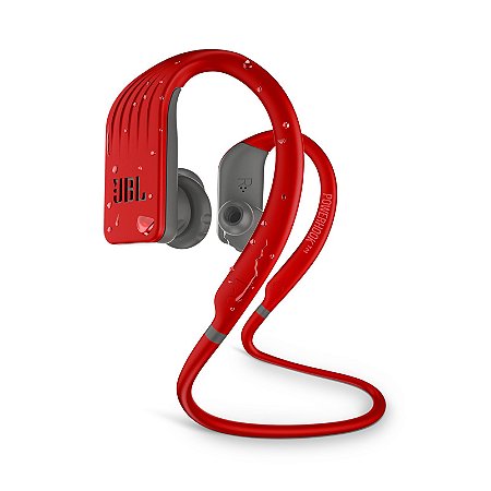 Fone de Ouvido Intra-Auricular Esportivo À Prova D'água Bluetooth Vermelho - Endurance Jump - JBL