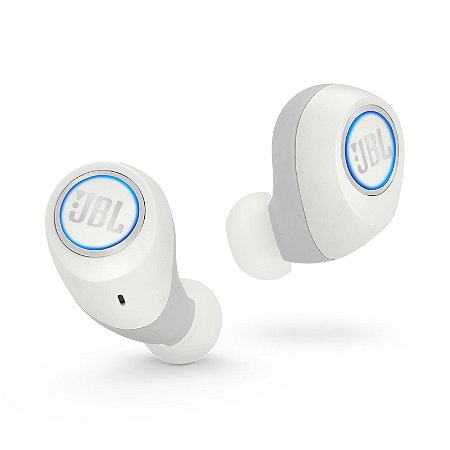 Fone de Ouvido sem Fio Intra-Auricular com Microfone Integrado Bluetooth Branco - Free X - JBL