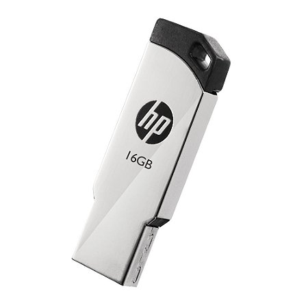 Pen Drive 16GB USB 2.0 Prata - V236W - HP
