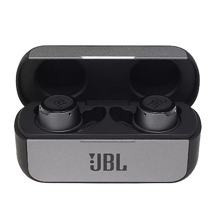 Fone de Ouvido sem Fio Intra-Auricular Esportivo com Microfone Bluetooth Preto - Reflect Flow - JBL