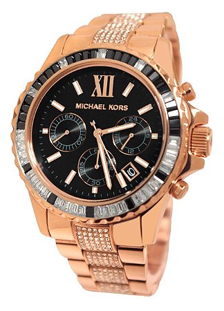 relogio michael kors cravejado