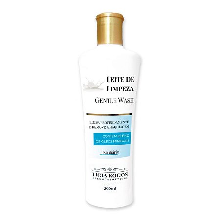 Leite de Limpeza e Demaquilante Facial Ligia Kogos 200ml