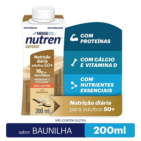 Nutren Senior Baunilha 200ml - Nestlé