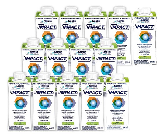 Impact Torta de Limão 200ml - Nestlé - Kit com 14 unidades - Promoção
