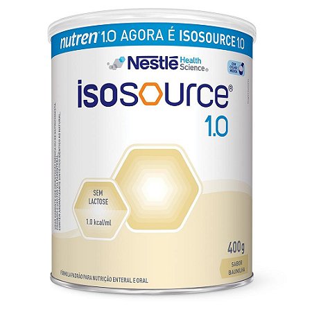 Isosource 1.0 Pó Baunilha 400g - Nestlé