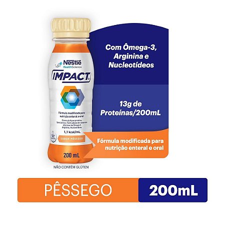 Impact Pêssego 200ml - Nestlé