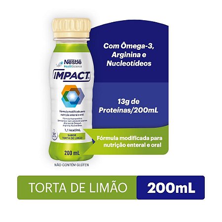 Impact Torta de Limão 200ml - Nestlé