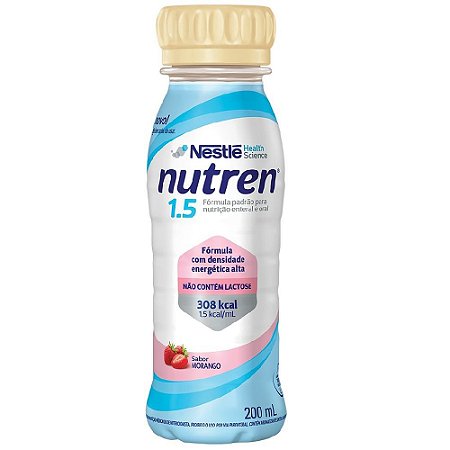 Nutren 1.5 Morango 200 ml - Nestlé