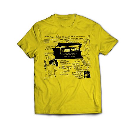 Camiseta Primórdios Amarela