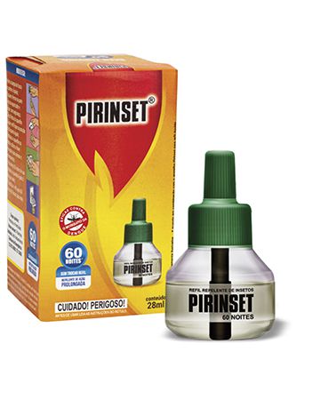 Inseticida Elétrico Pirinset Refil Líquido 60N - 12 unidades