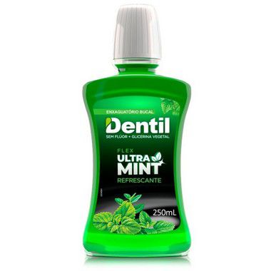 DENTIL ENXAGUANTE BUCAL ULTRAMINT SEM FLÚOR 250ML