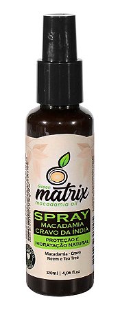 GREEN MATRIX - REPELENTE NATURAL HIDRATANTE - MACADÂMIA, CRAVO DA ÍNDIA, NEEM E TEA TREE 120ml