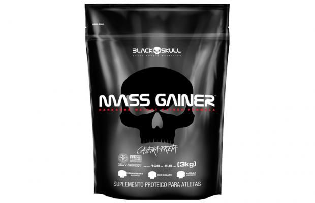Mass Gainer - Caveira Preta (3kg) - Black Skull