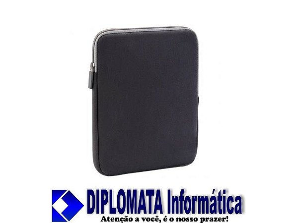 CASE NEOPRENE PARA TABLET PRETO - DIPLOMATA Informática