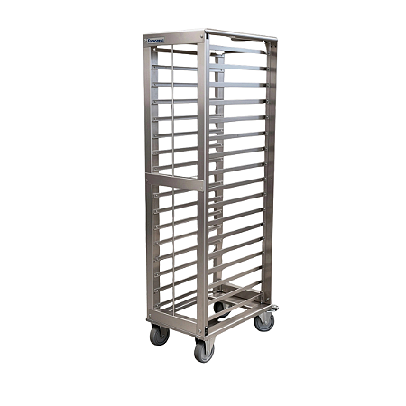 Carro Cantoneira Inox 16 GN 1/1 para Cozinha Industrial Profissional