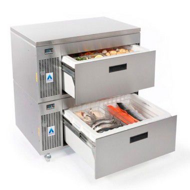 Gaveta refrigerada / freezer top box horizontal