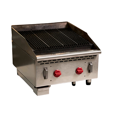 Char Broiler a Gás 2 zonas