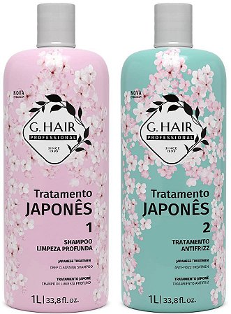 Progressiva Tratamento Japonês Kit 2 Litros - Ghair Tratamento Japonês