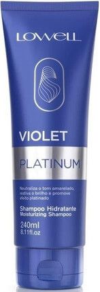 Shampoo Hidratante Matizador Violet Lowell 240ml
