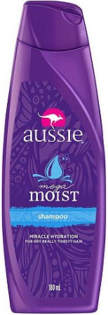 Shampoo Aussie Mega Moist Miracle Hidratação 180ml