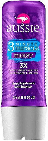 Máscara de Hidratação Aussie 3 Minute - Daily Beauty Beleza Diaria - 236ml