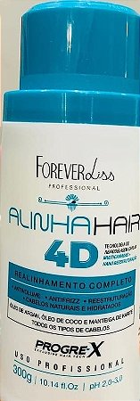 AlinhaHair 4D Realinhamento Capilar Forever Liss 300g