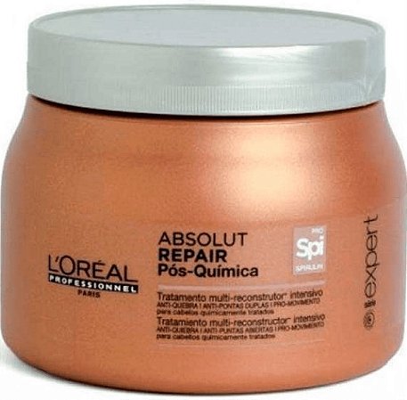 Máscara Capilar LOréal Absolut Repair Pós-Química 500g