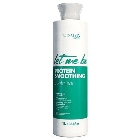 Let Me Be Escova Progressiva Passo Único Sem Formol Protein Smoothing 1000ml