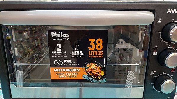 Forno Elétrico Philco 38 Litros PFE40P 110V