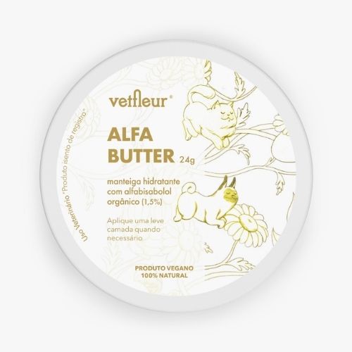 Manteiga Hidratante para Pets Sensíveis - Alfa Butter - Vetfleur