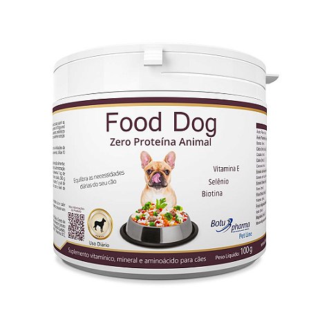 Suplemento Food Dog - Zero Proteína Animal