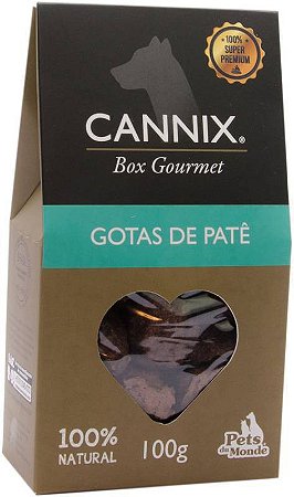 Petisco Box Gourmet Gotas de Patê 100g - Cannix