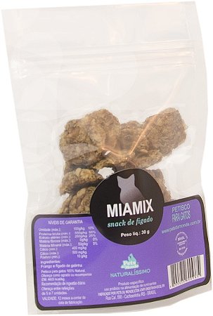 Snack de Figado Miamix 30g - Cannix