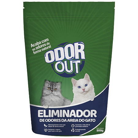 Eliminador de Odor para Caixa Sanitária de Gatos - OdorOUT