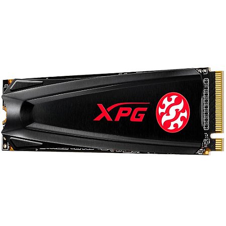 Ssd Nvme 512 Gb Xpg Gammix S5, Lê: 2.100 Mb/S, Grava: 1.500 Mb/S, Agammixs5-512Gt-C