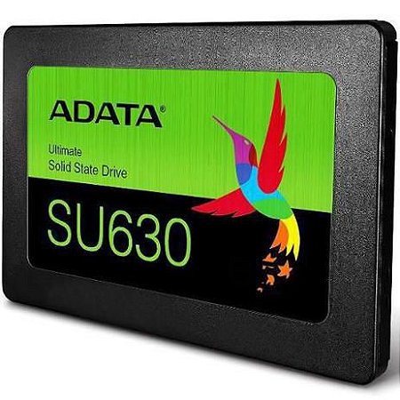 Ssd Sata3 480 Gb Adata Su630 2.5", Lê: 520 Mb/S, Grava: 450 Mb/S, Asu630Ss-480Gq-R