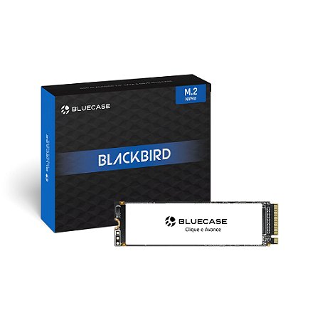 Ssd Nvme 120 Gb Bluecase Blackbird, Lê: 1800 Mb/S, Grava: 600 Mb/S, Bssn2m10/120G