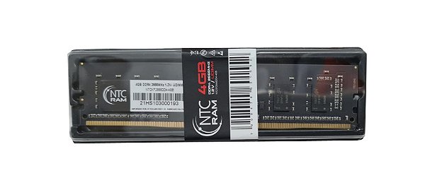 Memória Desktop Ddr4 4Gb/2666 Mhz Ntc, Ntckf2666Dd4-4Gb