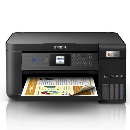 Impressora Multifuncional Epson L4260 Jato De Tinta Ecotank Colorida, Wi-Fi, Bivolt, Duplex