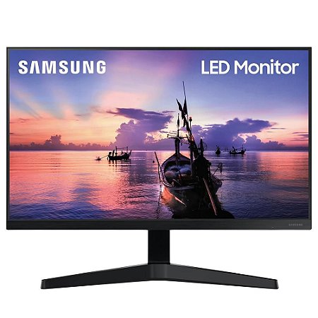 Monitor Gamer Led 27" Samsung Lf27T350Fhlmzd , 5Ms, 75Hz, Full Hd, Ips, Hdmi, Vga, Amd Freesync